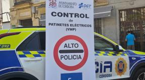 Campaña especial de control de patinetes