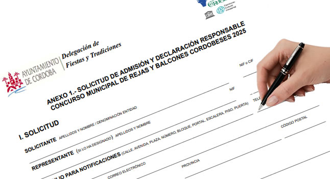 Abierto el plazo de presentación de solicitudes Concurso de Rejas y Balcones