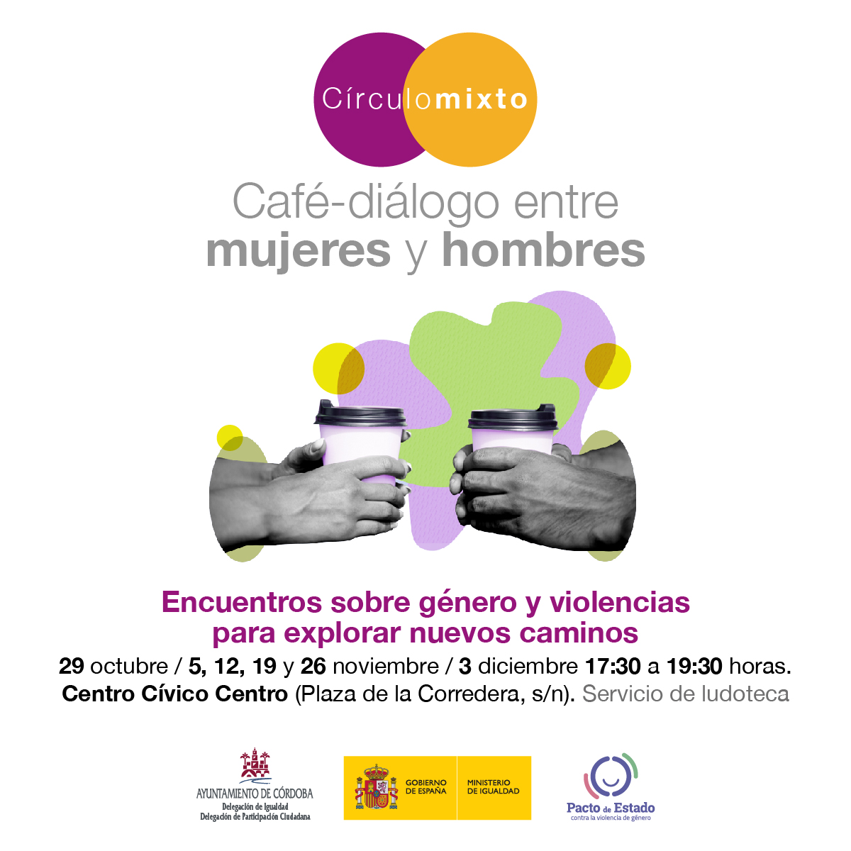 Círculo Mixto: Café - Diálogo entre mujeres y hombres